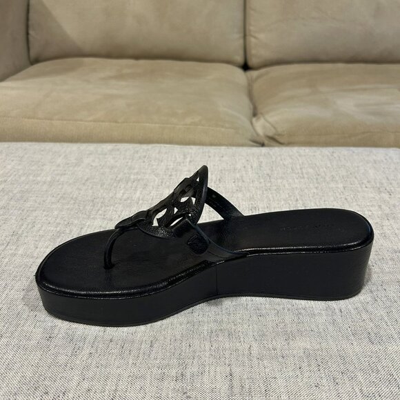Tory Burch Miller Wedge Sandal - Picture 4 of 9